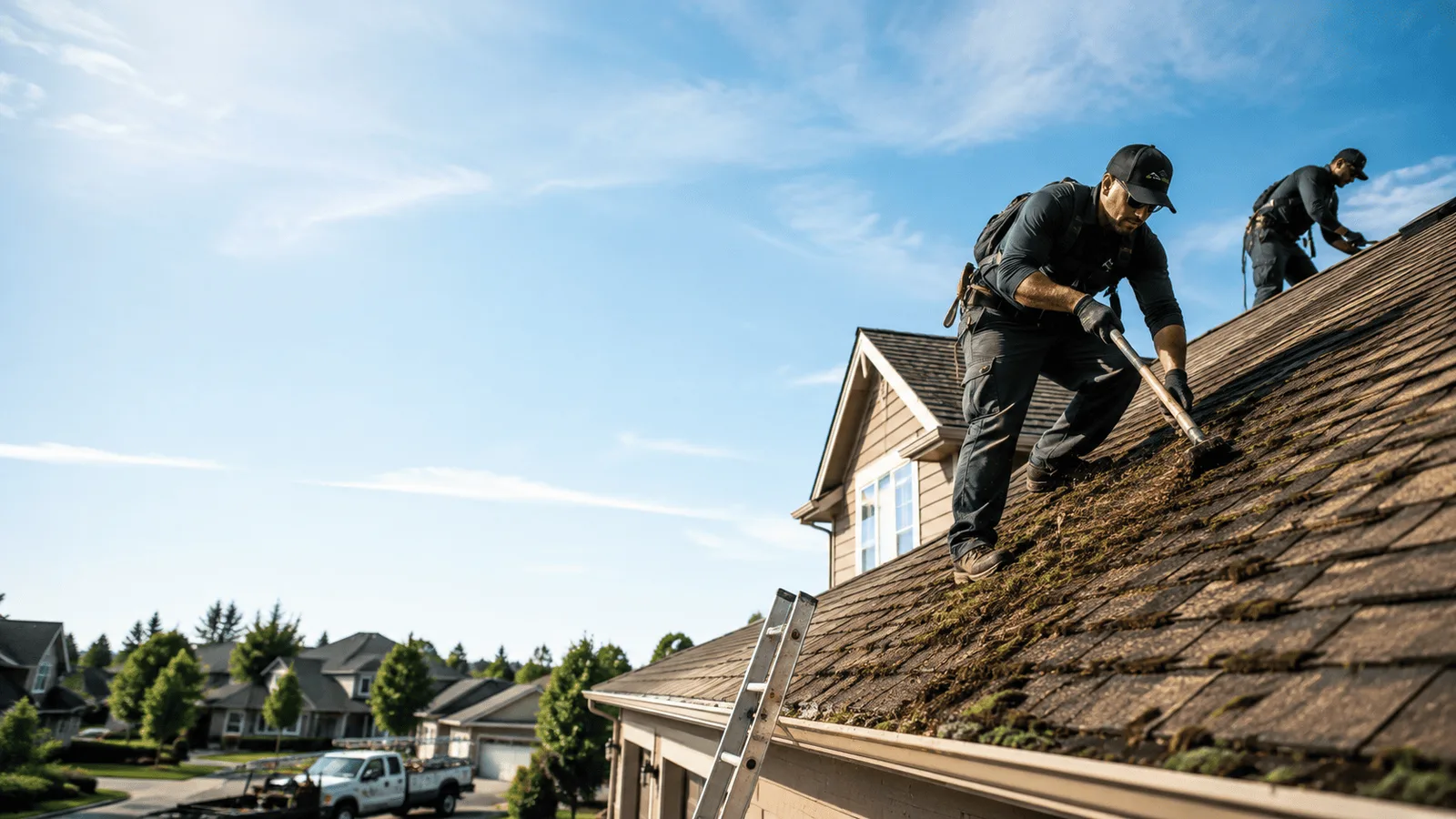 Roof Moss Removal in Mount Vernon, GA near me